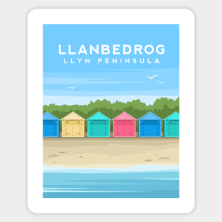 Llanbedrog, Llyn Peninsula - North Wales Sticker